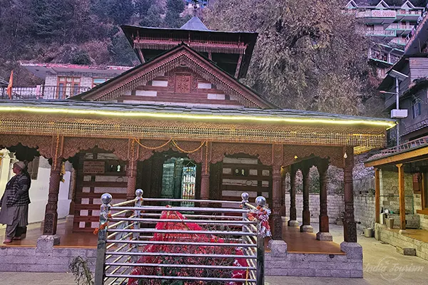 Front View of Vashisht Temple