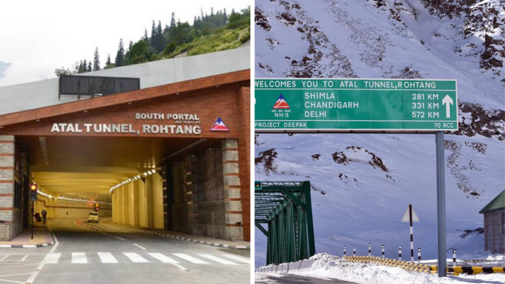 Atal Tunnel in Manali 