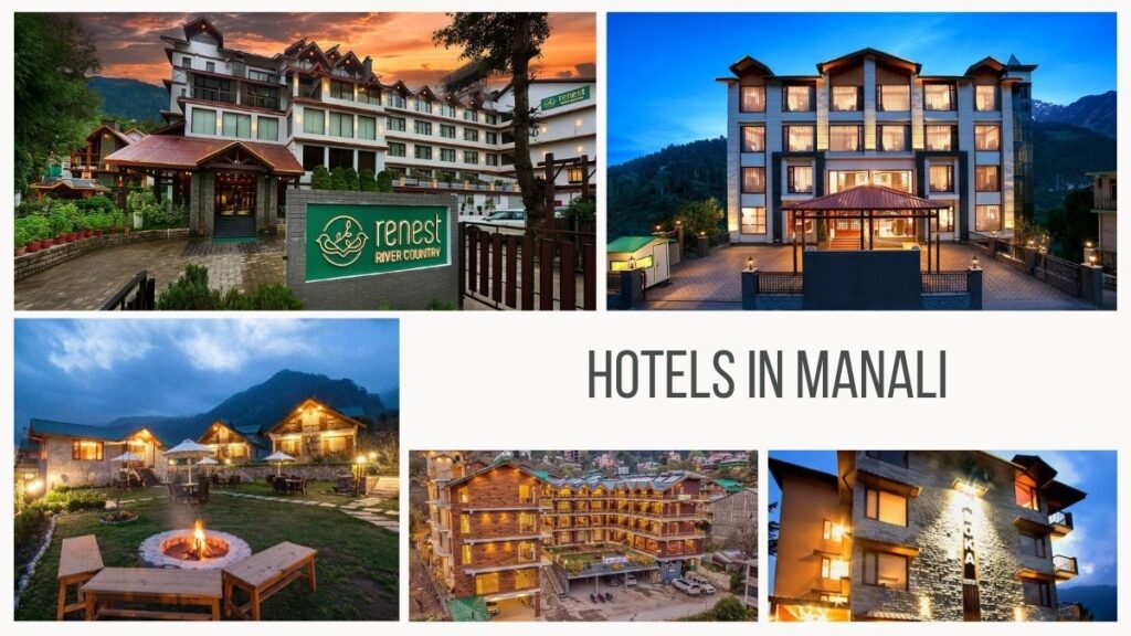 Hotels in manali