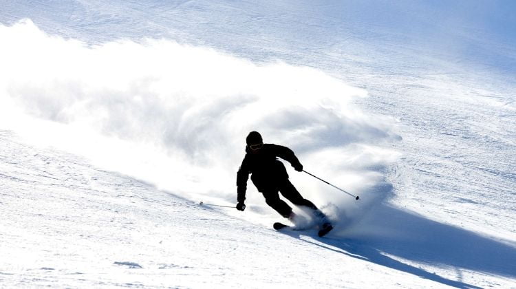 Skiing points in Manali