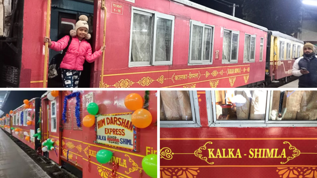 Kalka Shimla toy train